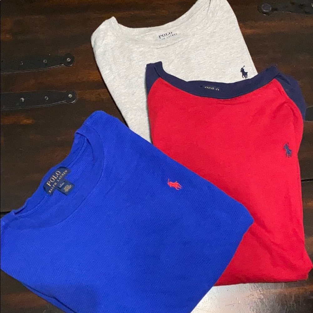 Polo long sleeve shirts